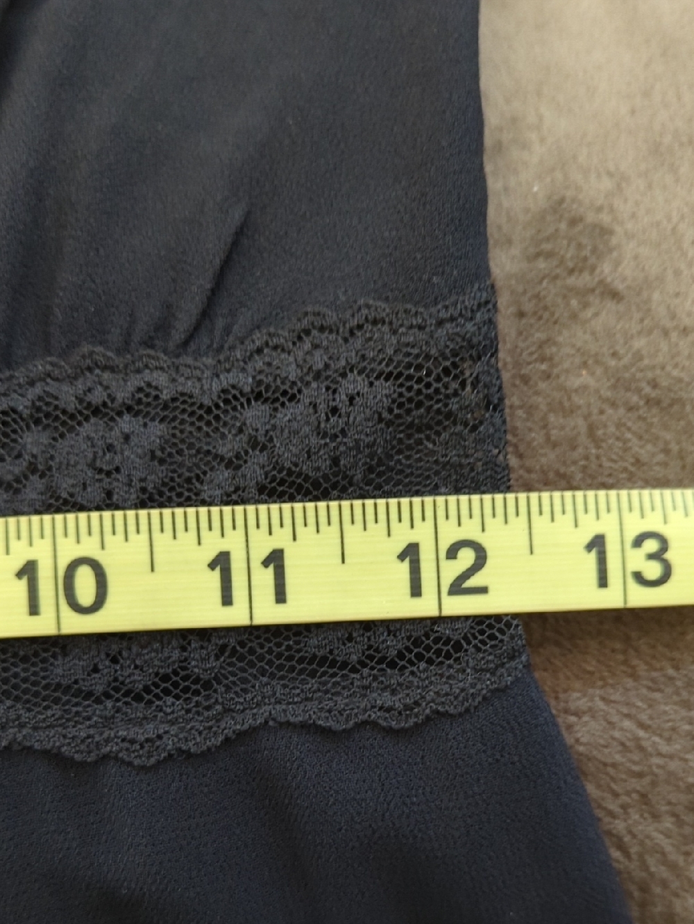 Reformation Black Lace-Panel Midi Slip Dress - Picture 16 of 16